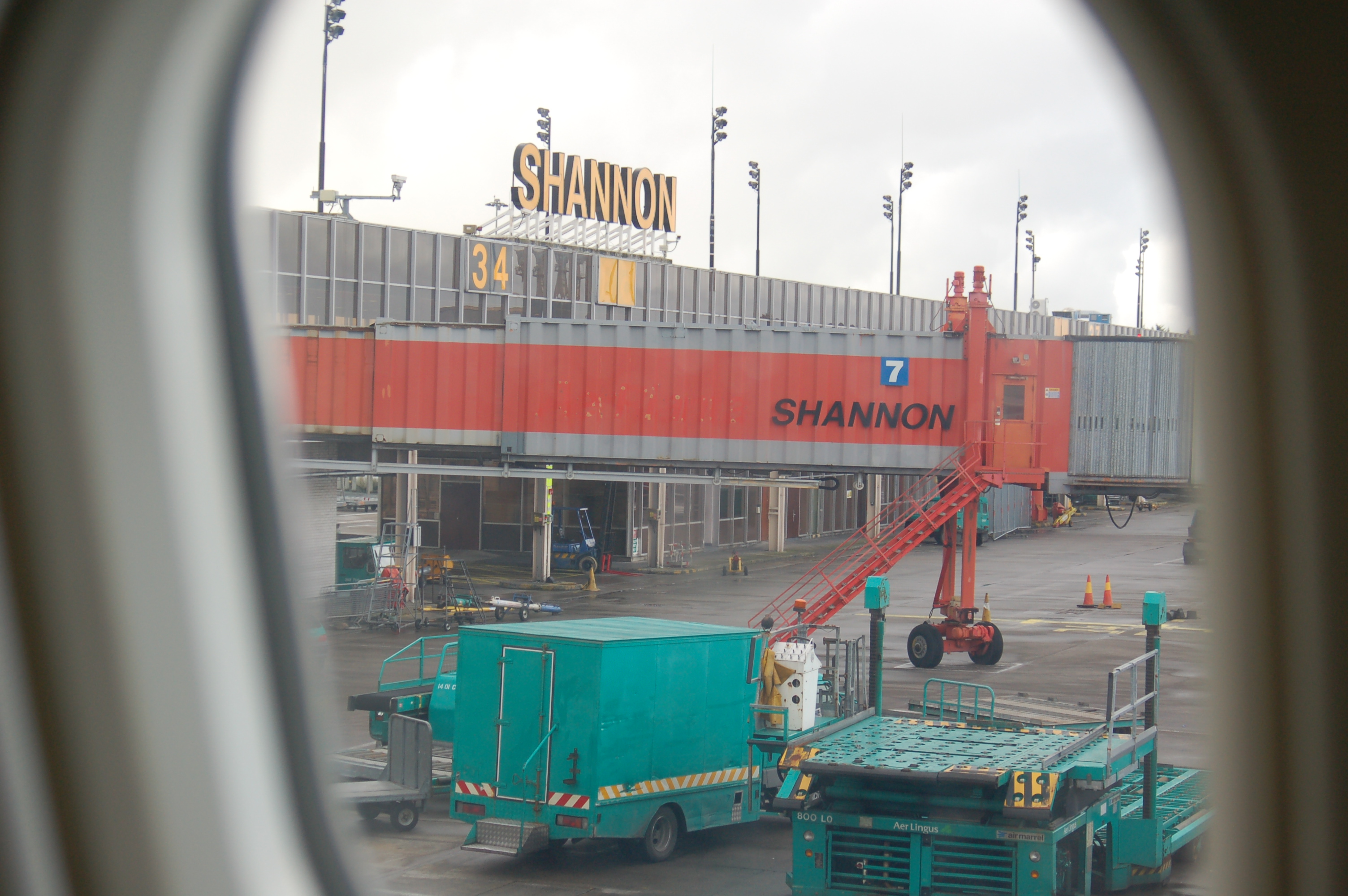 Shannon Airport viewed from an aircraft; location photograph, not evidence from the 2018 report.
